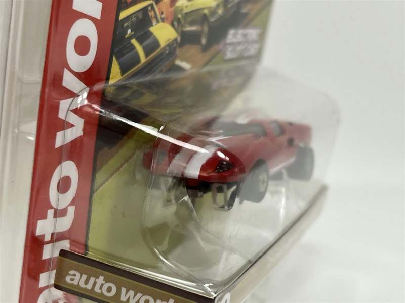 Auto World Slot Cars 1966 Ford GT40 Red Thunderjet Ultra G HO Slot Car SC379-4