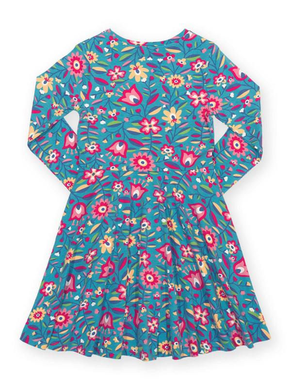 Kite Girls Organic Folksy Bloom Skater Dress