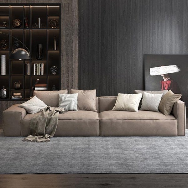 Hartste Two Seater Sofa, Leathaire-Weilai Concept-Weilai Concept