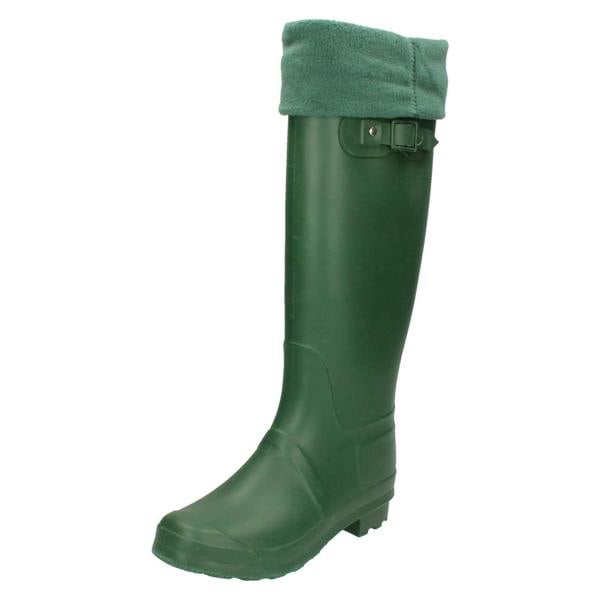 Spot On Ladies Spot On Removable Fleece Lined Wellington Boots X1170