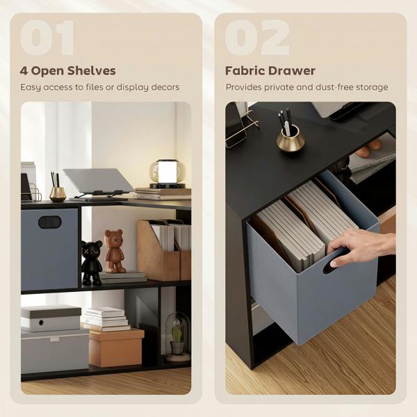 L-shape Computer Desk