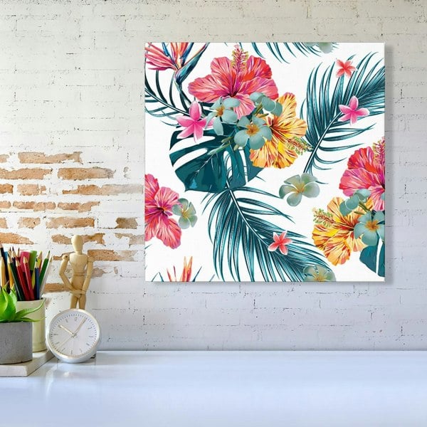 Warren Reed Spring Summer Flowers Canvas