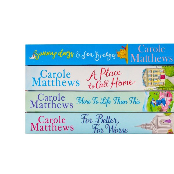 Carole Matthews 4 Book Set For Better For Worse, A Place to Call Home & more