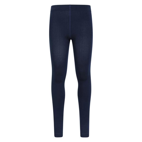 Mountain Warehouse Girls Brushed Isotherm Leggings - Navy - 