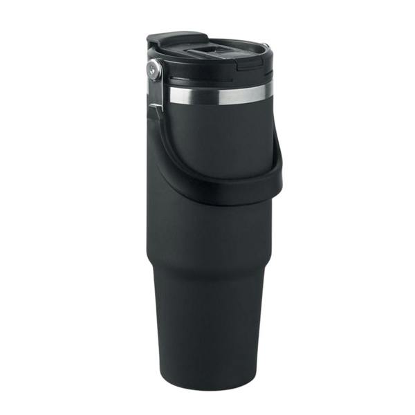MidOcean Suma Double-Walled 850ml Tumbler - Black - 