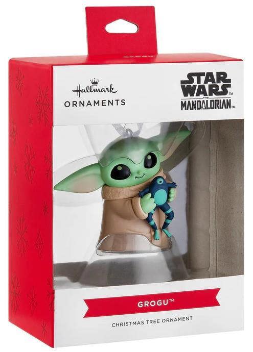 Star Wars: The Mandalorian - Grogu and Arges Frog Christmas Tree Ornament