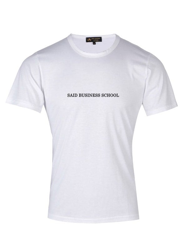 Said business school t shirt