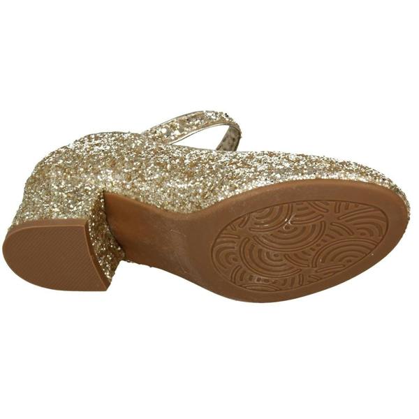 Spot On Girls Spot On Block Heel Party Shoes H3086