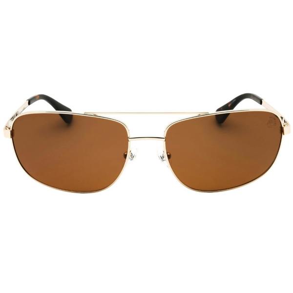 Timberland Tb00045 32H Gold / Brown Polarized Sunglasses 66X18X150 One Size