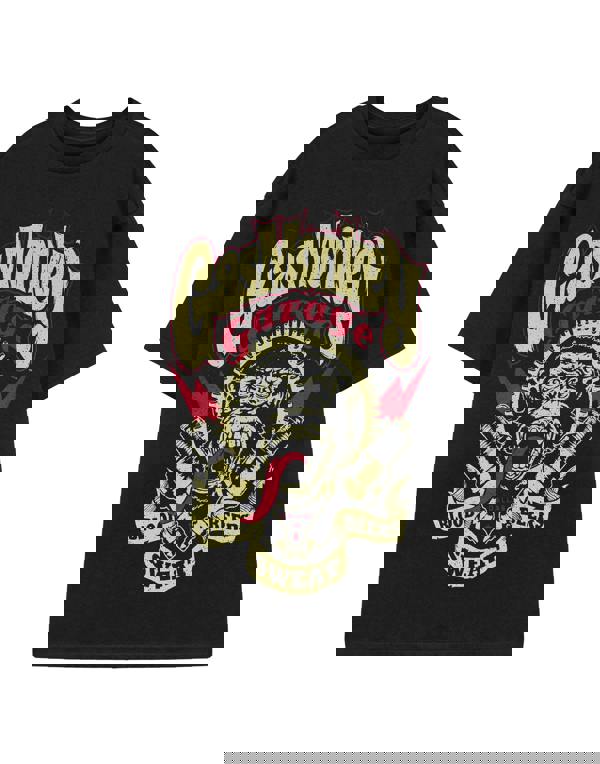 Gas Monkey Garage Mens Black Spark Plugs Short Sleeved T-Shirt