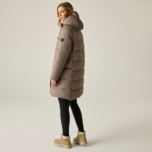 Regatta Womens Eryn Padded Jacket - Mocha/Black