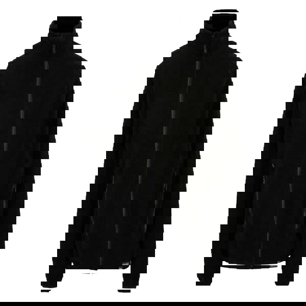 Regatta Mens Elnut Full Zip Fleece Jacket - Black