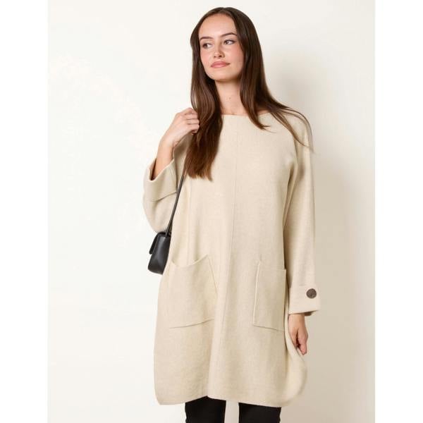 Blue Vanilla Front Seam Pocket Tunic