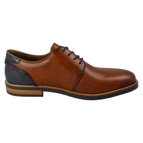 Rieker Mens Rieker Brown Leather Lace Up Shoes 13504