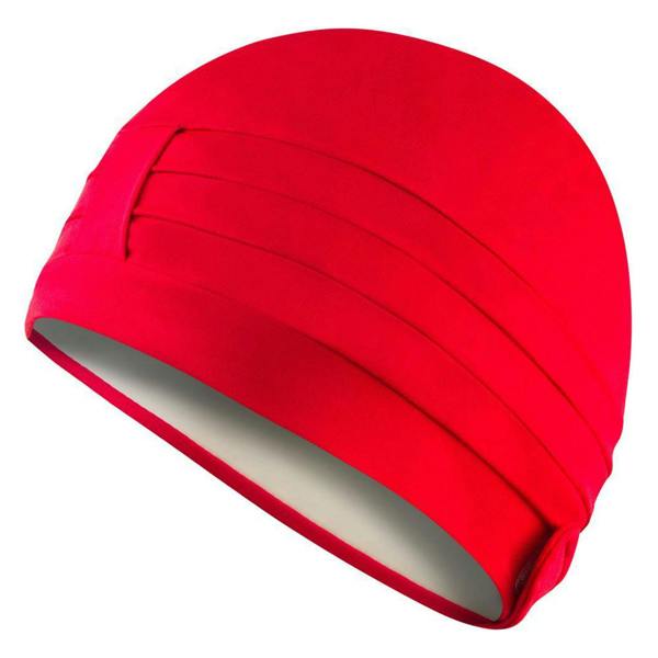 Aqua Speed Ladies Comfortable Fabric Swimming Cap | Turban Style Lightweight Swim Cap