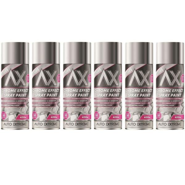 Auto Extreme 6X Auto Extreme Chrome Paint 400ml