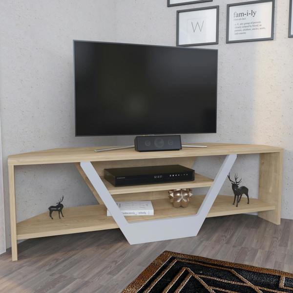 Decorotika Sares Modern Tv Stand TV Cabinet for TV's up to 55"