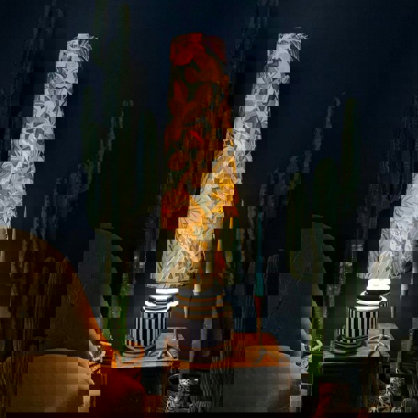 Paradise Lost Velvet King Cone Lampshade