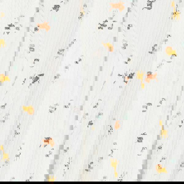 Mini Cuddles Baby Unisex Animal Print 3pc Essentials Gift Set, Multicolour