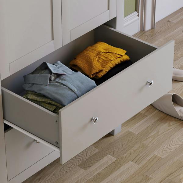 Vida Designs Arlington 2 Door 2 Drawer Wardrobe