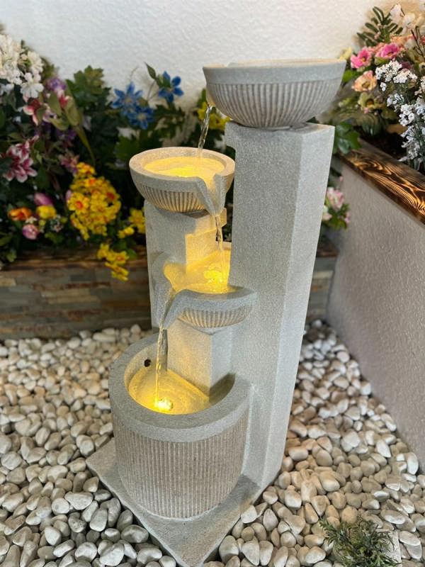Tranquillity Water Features Diablo Pour Contemporary Water Feature