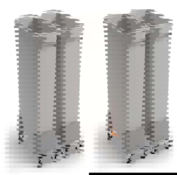 Durable 60L Linkable Bin Trolley | Robust Modular Waste Trolley for DURABIN Bins