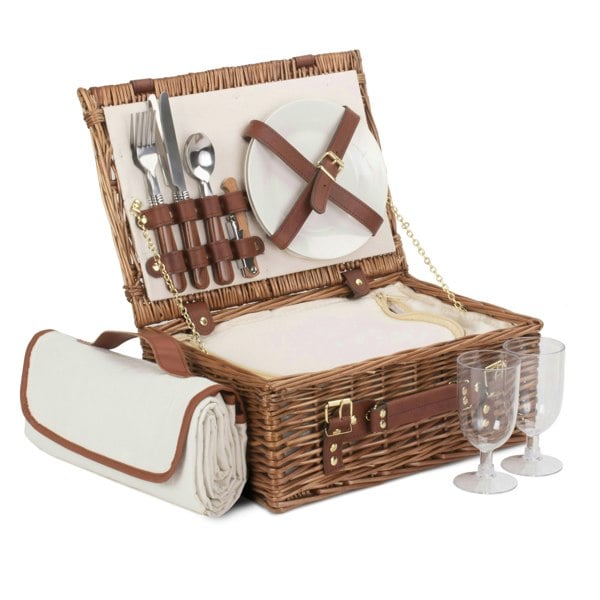 2 Person Traditional Picnic Basket