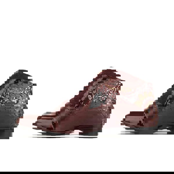 Embassy London Jasmine - Burgundy - Women’s Leather Oxford Ankle Boot