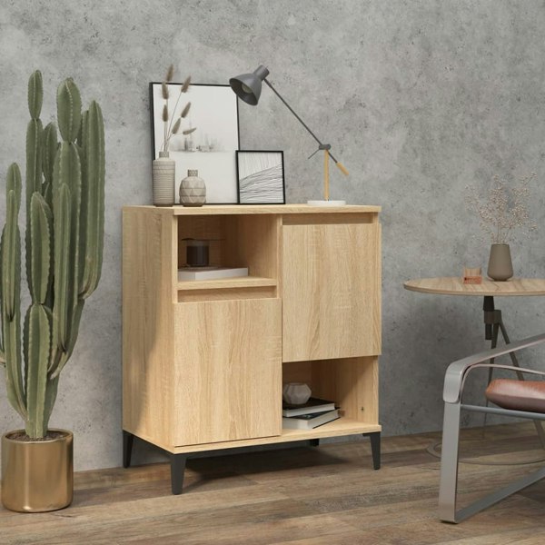 Berkfield Sideboard Sonoma Oak 60x35x70 cm Engineered Wood