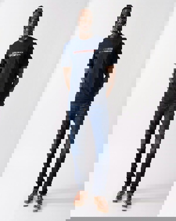 Emporio Armani Emporio Armani Mens Large Logo Beach T-Shirt