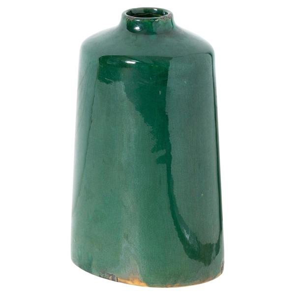 Hill Interiors Garda Vase - Green - 