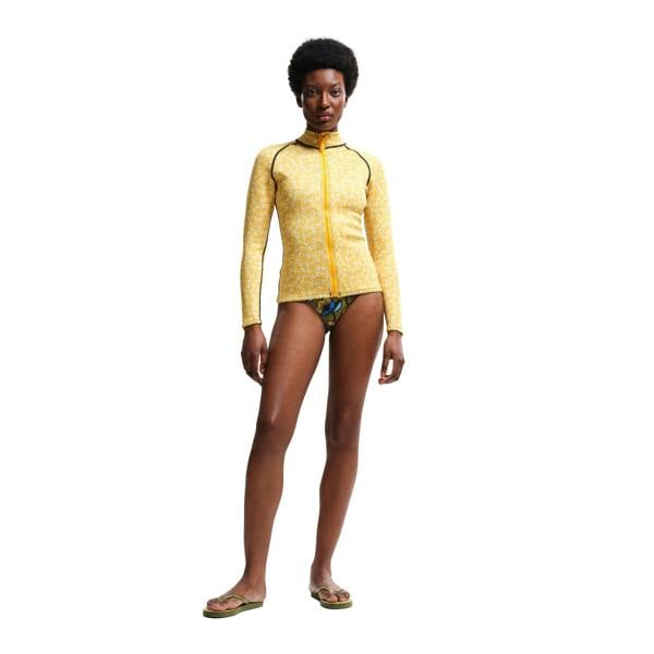 Regatta Womens/Ladies Orla Kiely Parsley Scuba Top - Yellow - 