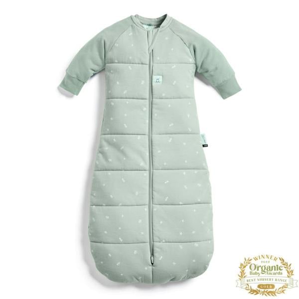 ergoPouch - Organic  Winter Jersey Sleeping Bag - Sage - 3.5 TOG