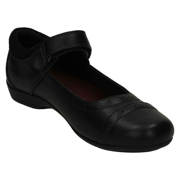 Cool For School Girls Cool For School Flower Punched Vamp School Shoes