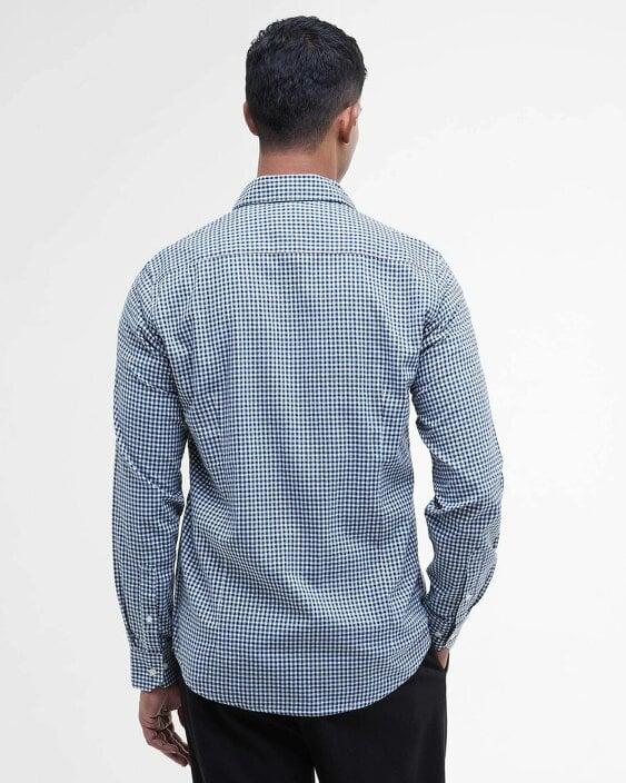Barbour Padshaw Tailored Check Long-Sleeved Shirt - Green