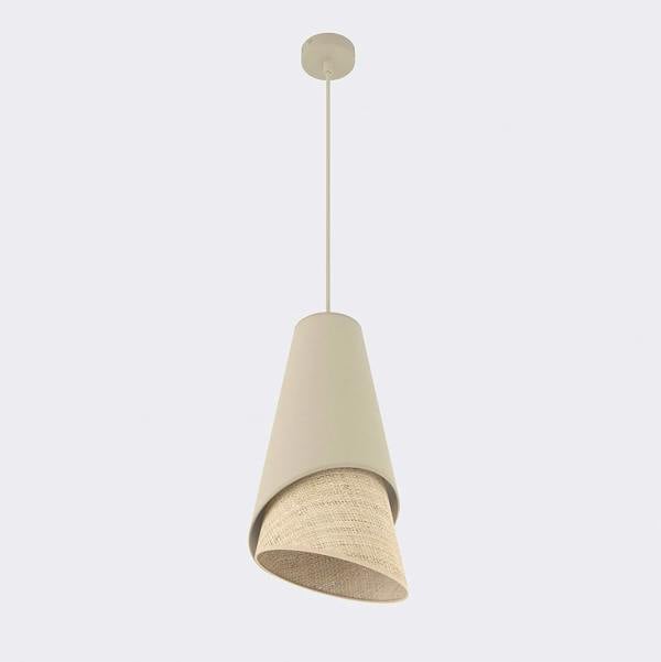 Emibig MODA Pendant Lamp 1 x E27 Beige / Rattan