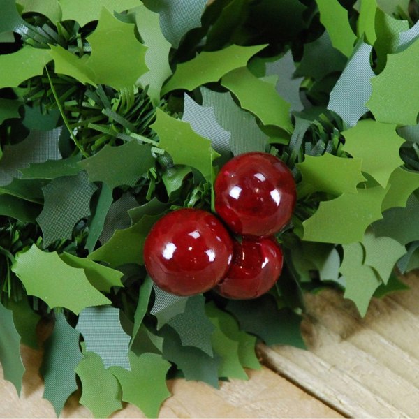 Samuel Alexander 2m Christmas Holly with Red Berries Tinsel / Garland