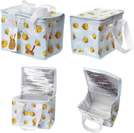Bees Design Lunch Box Cooler Bag