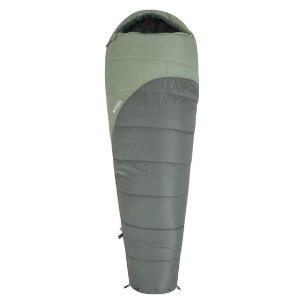 Mountain Warehouse Summit 250 Left Zip Mummy Sleeping Bag - Khaki Green - 