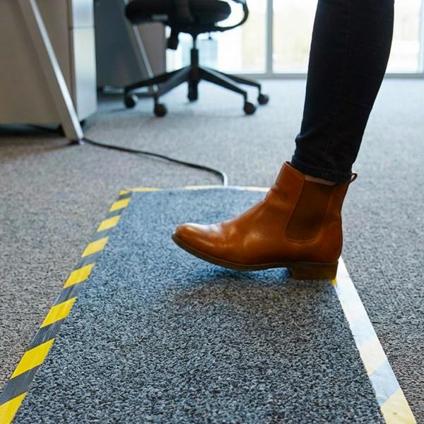 Floortex Doortex® Grey Kablemat - 40 x 120cm
