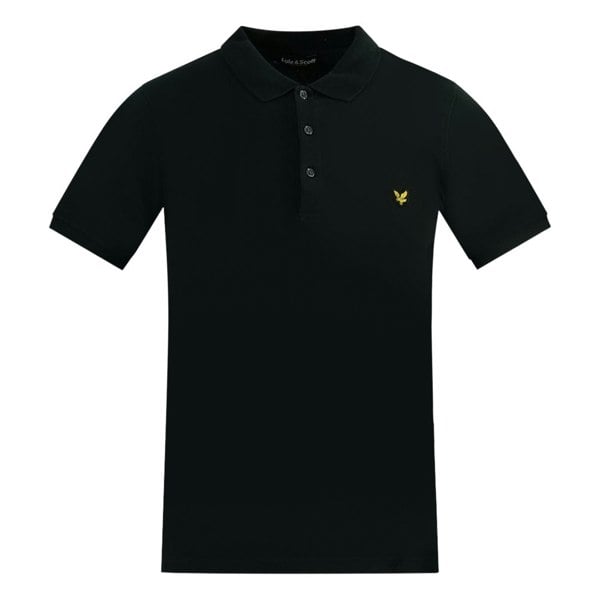 Lyle & Scott Lyle Scott Black Polo Shirt