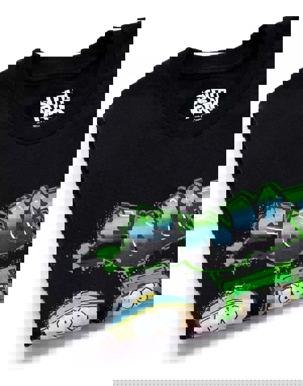 South Park Mens Black Graffiti Logo Short Sleeved T-Shirt