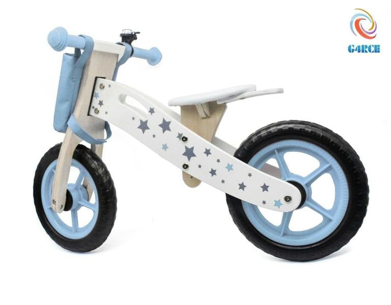 HYGRAD BUILT TO SURVIVE Wooden Balance Bike for Kids with Bell – Lightweight Training Bike | HYGRAD®