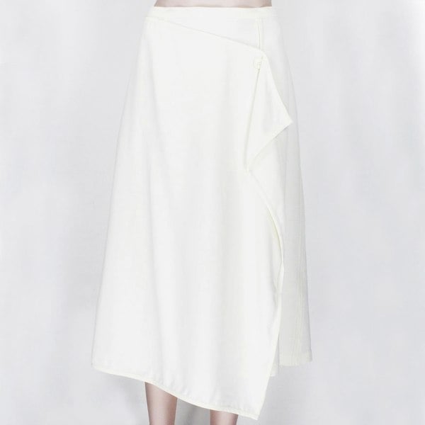 3.1 Phillip Lim midi wrap skirt in a matte crepe fabric