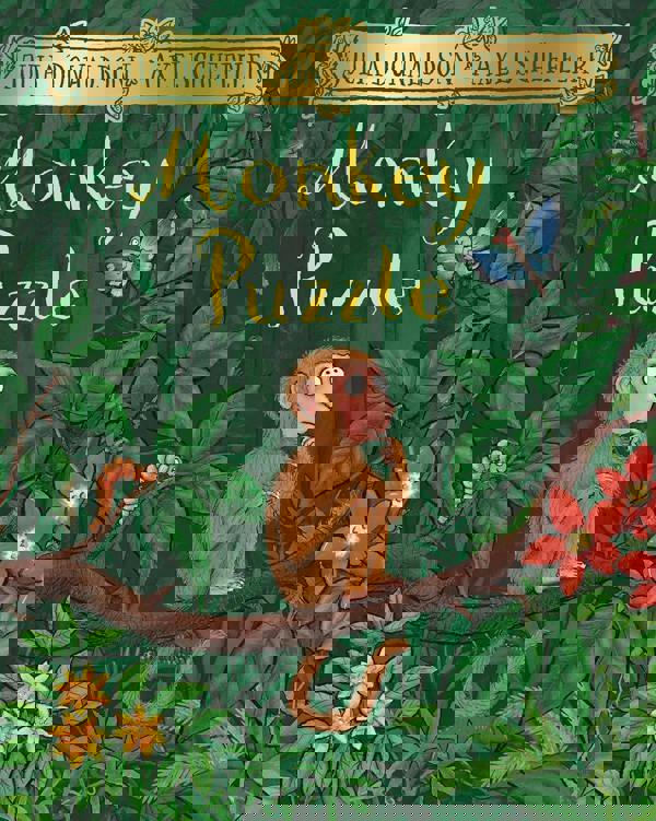 Julia Donaldson Collection 4 Books Set - Monkey Puzzle, The Detective Dog, The Hospital Dog, Gozzle