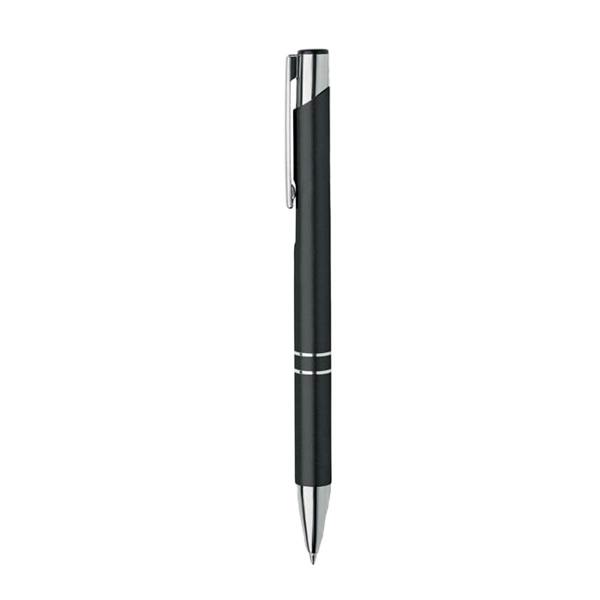 MidOcean Bern Ra Recycled Aluminium Ballpoint Pen - Black - 
