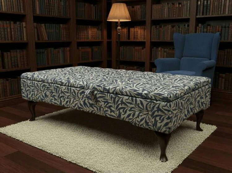 ISTOOLS Premium Storage Ottoman Bench – Multicolour Coffee Table - 50 x 30 Inches (127 x 76cm)