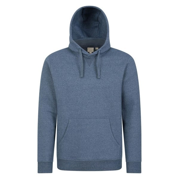 Mountain Warehouse Mens Dorset Plain Hoodie - Blue