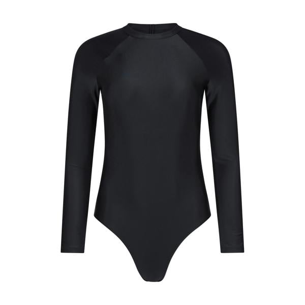 Mountain Warehouse Womens/Ladies Sydney Long-Sleeved One Piece Swimsuit - Black