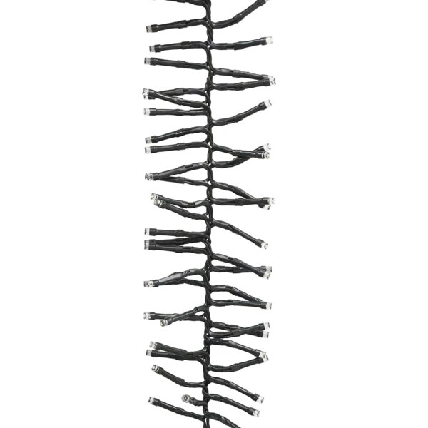 Berkfield LED Cluster String with 400 LEDs Cold White 7.4 m PVC